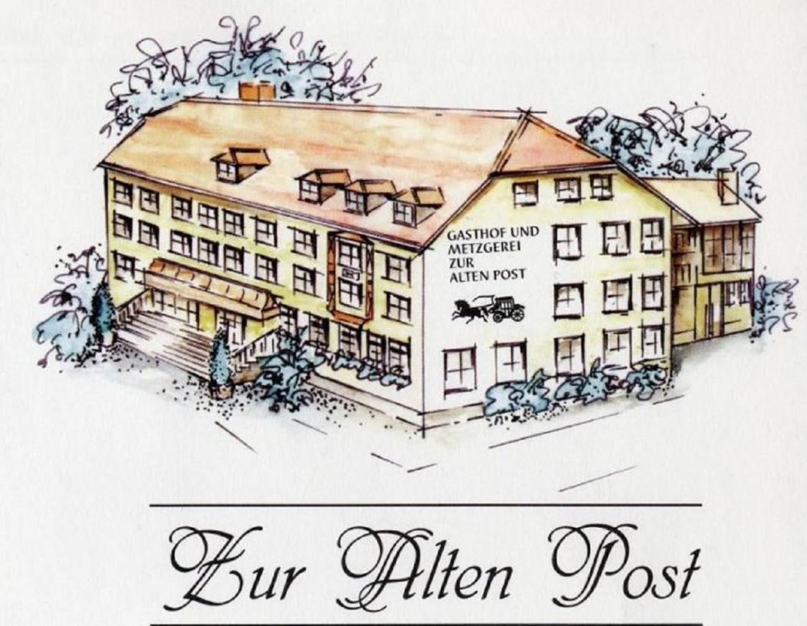 Gasthof Alte Post Bischofsmais Luaran gambar